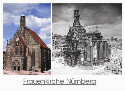 Postkarte - Frauenkirche Nürnberg